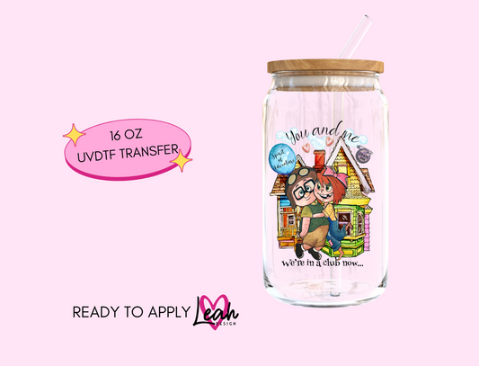 You and Me Decal Uvdtf