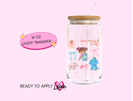 Coquette Monster Decal Uvdtf