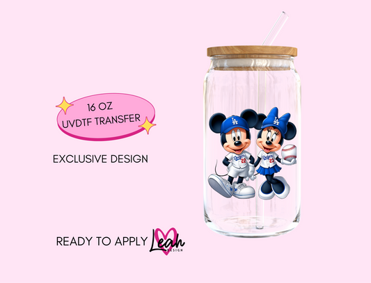 Blue M&M Decal Uvdtf