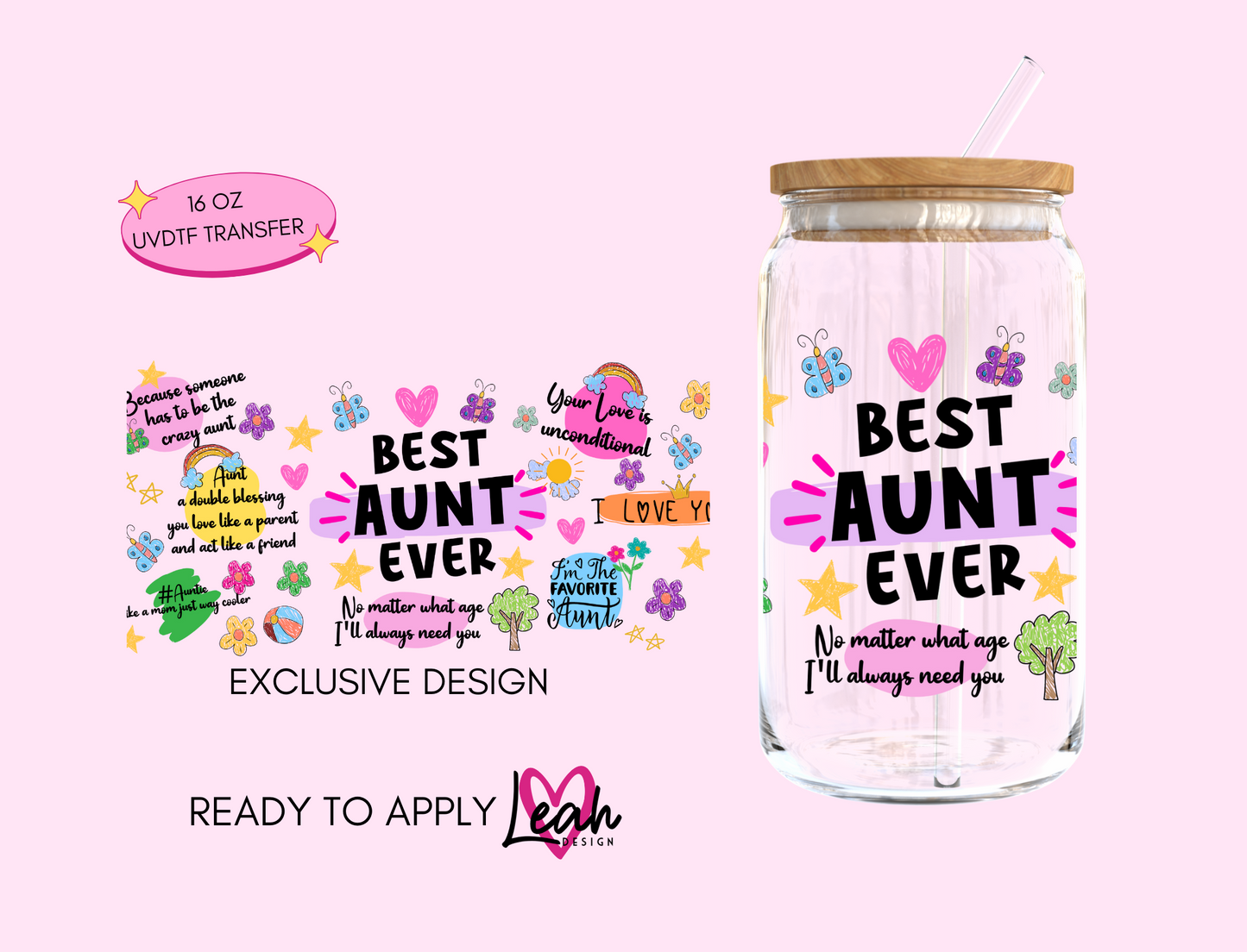 Aunt Wrap Uv Dtf