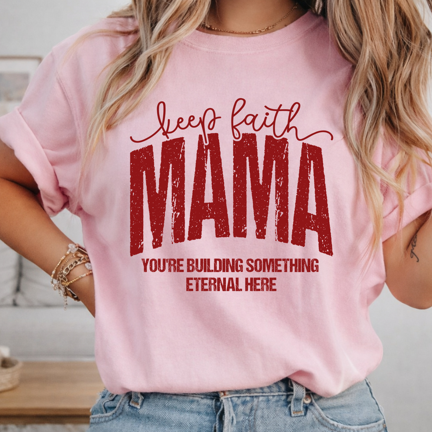 Keep Faith Mama Tee