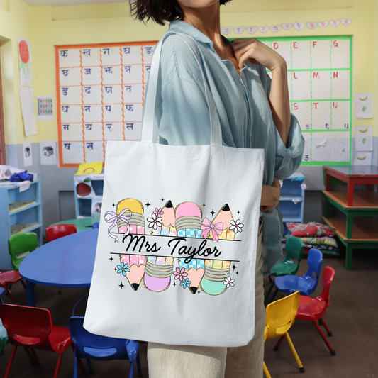 Pencil Tote Bag