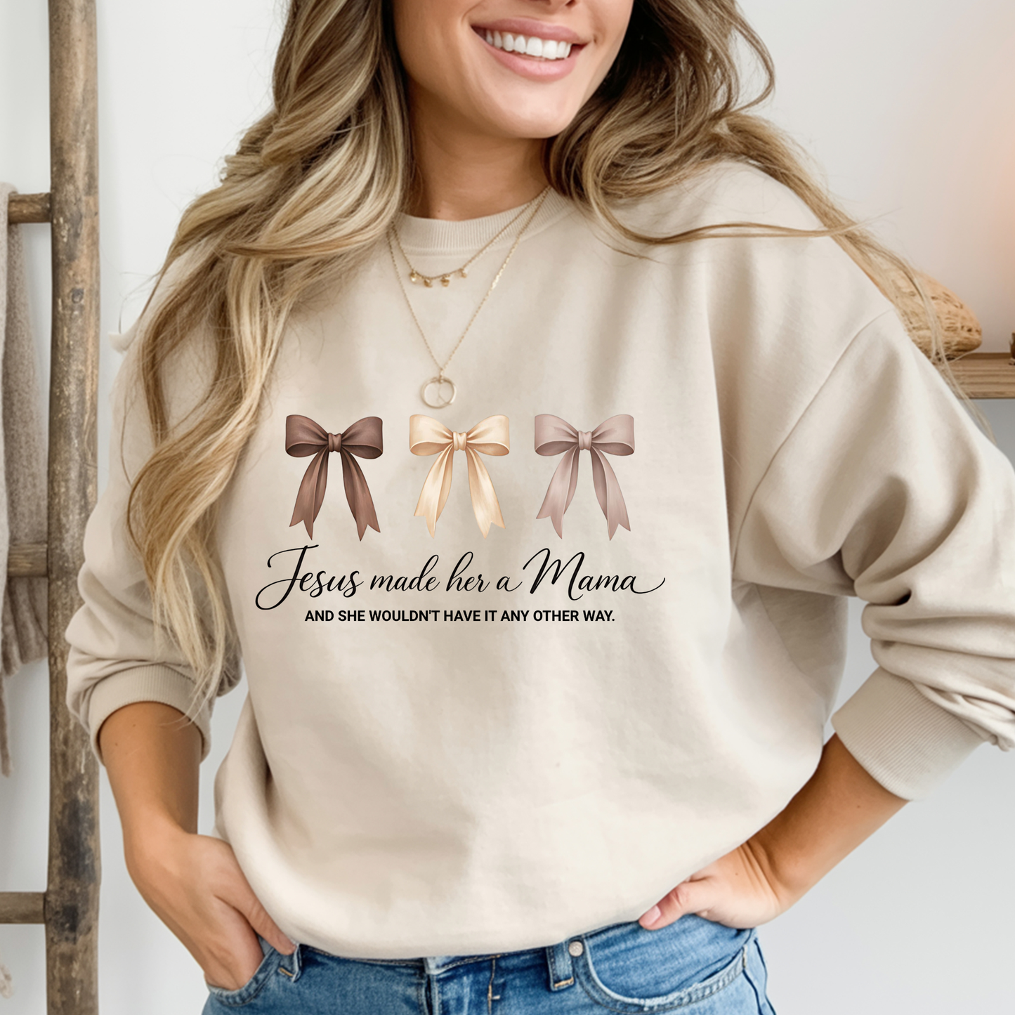 Jesus Made Her Sweatshirt
