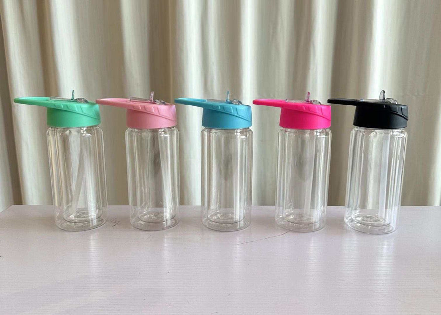 Acrylic Snowglobe Tumbler