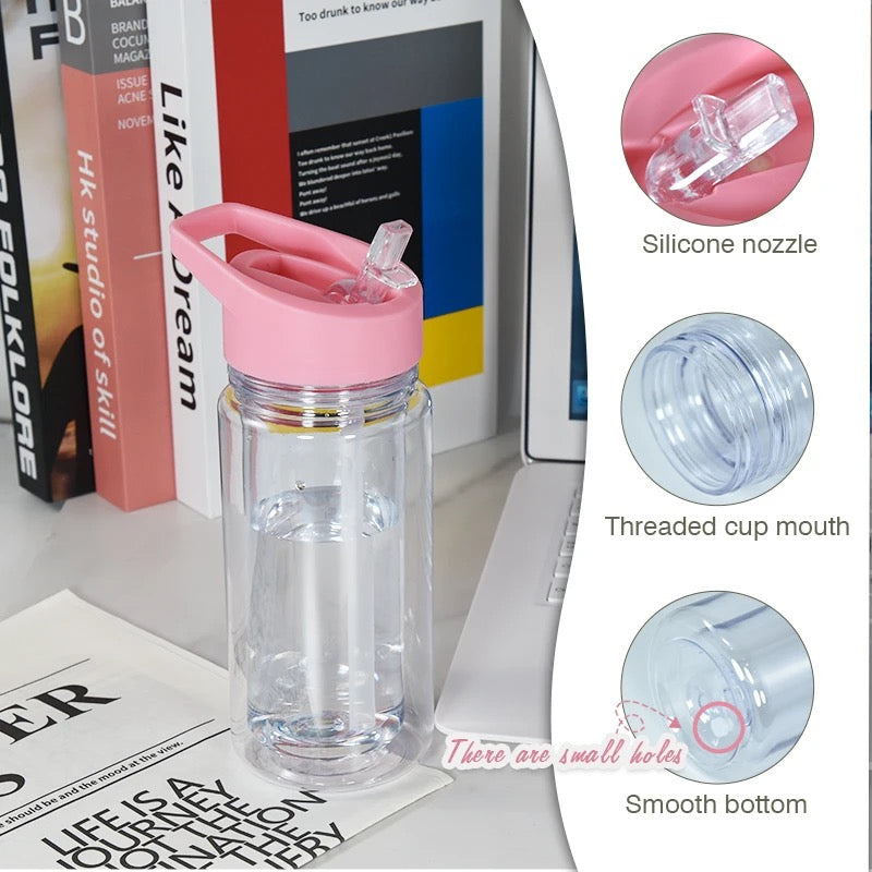 Acrylic Snowglobe Tumbler