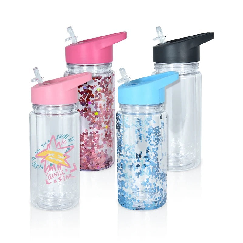 Acrylic Snowglobe Tumbler