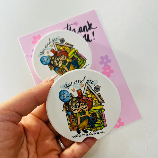 Set You and me Car Coaster