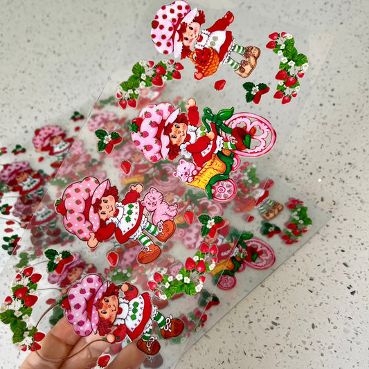 Cute Strawberry Wrap Uvdtf