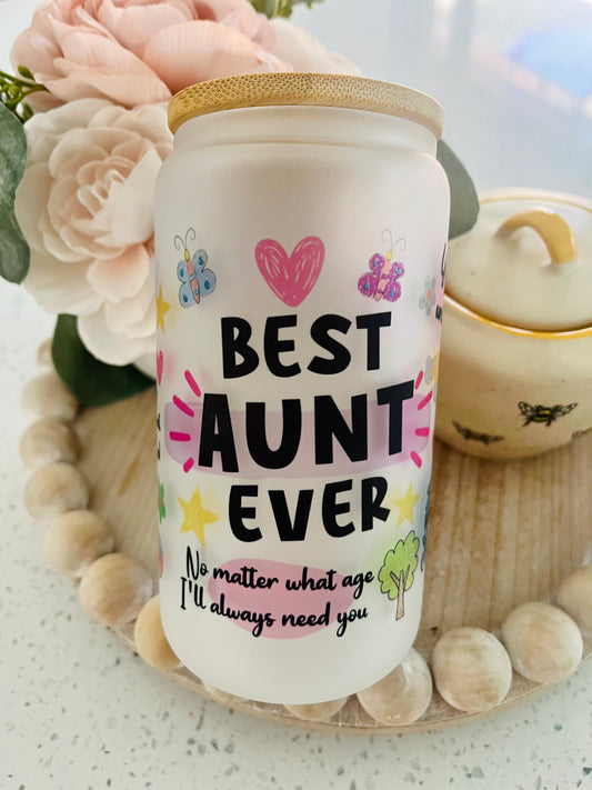 Best Aunt Glass Can