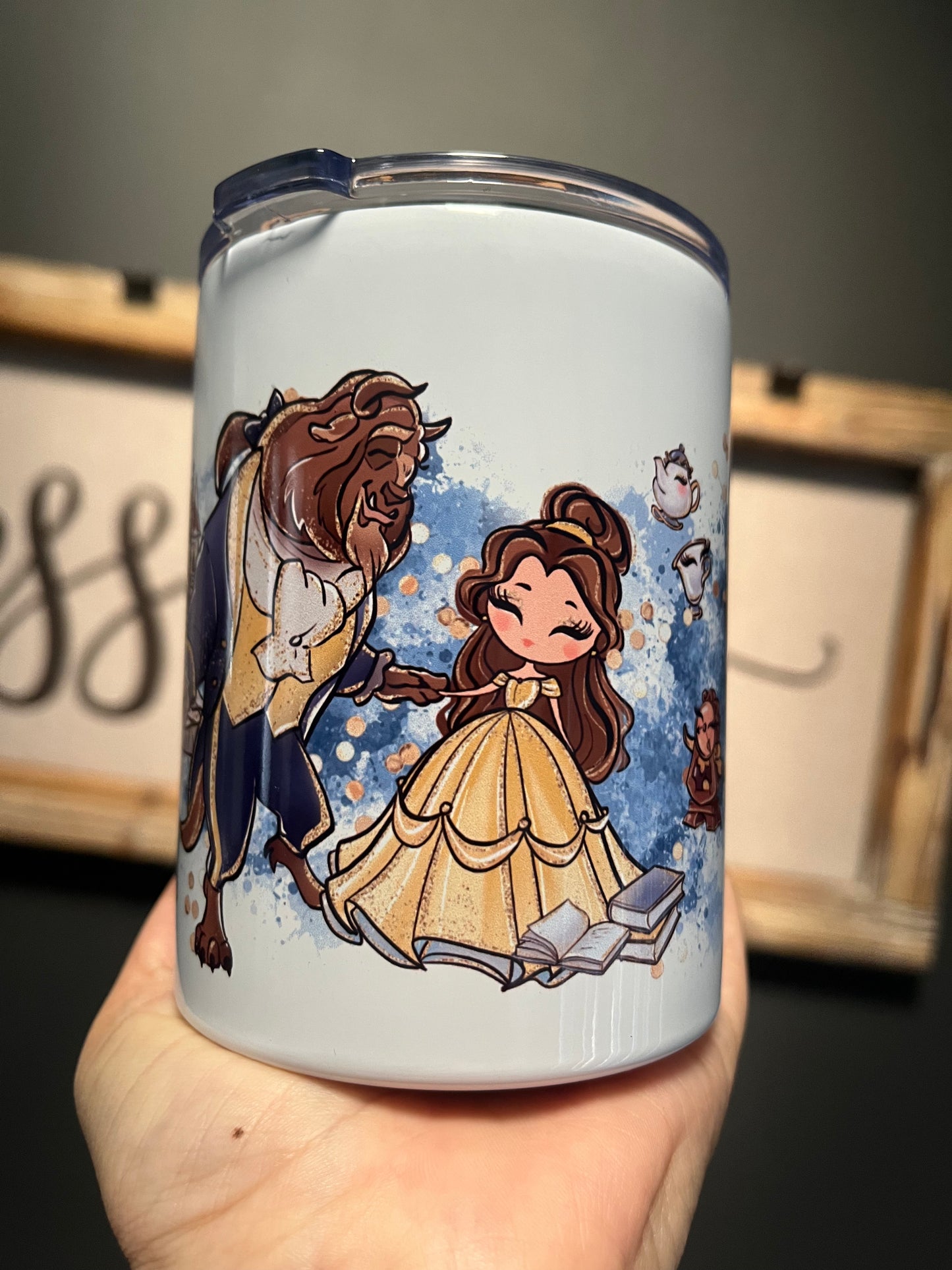 Belle & Beast Mini Tumbler