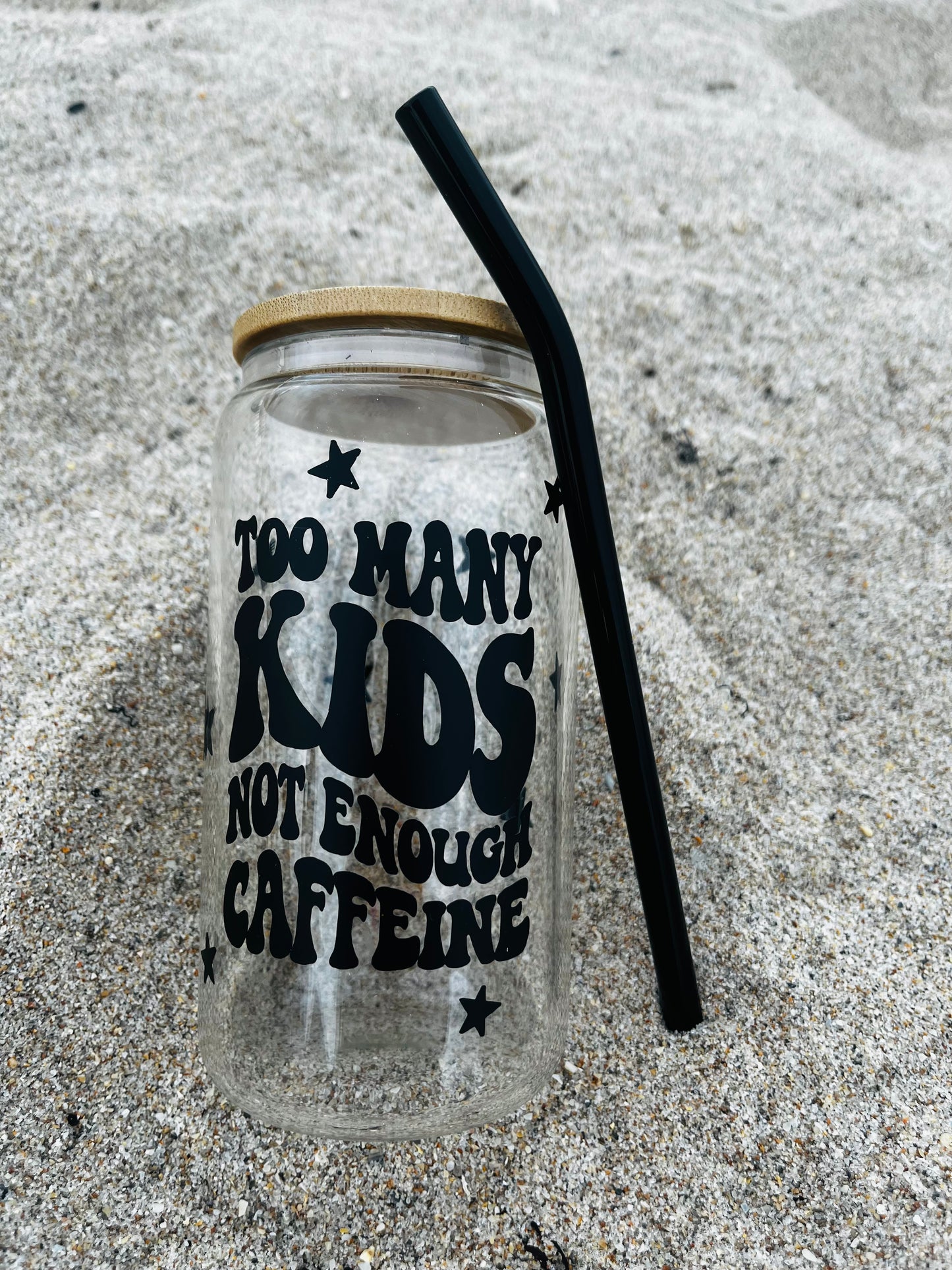 Mom Glass Can