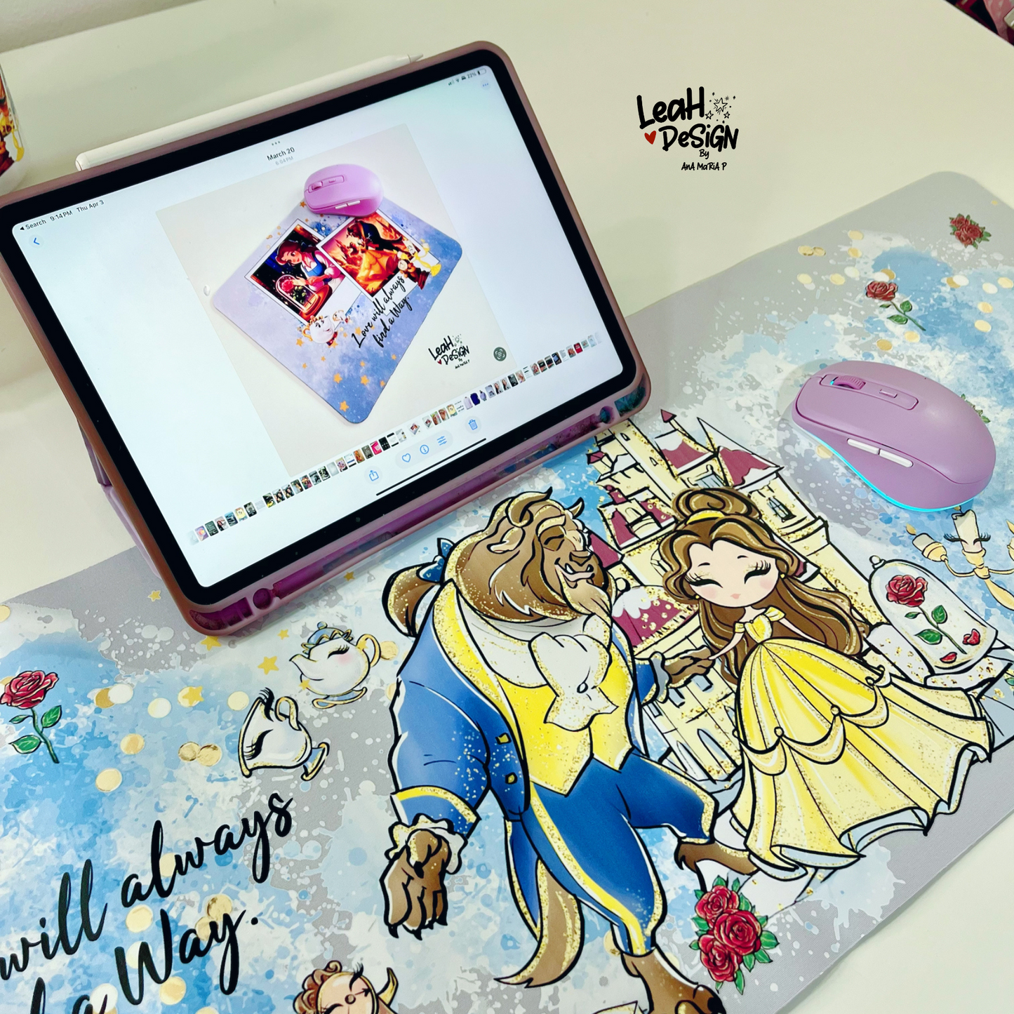 Dreamy Story Desk Mat