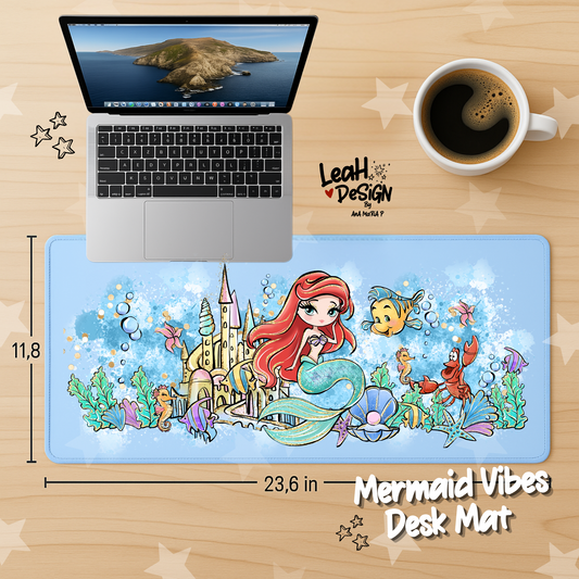Mermaid Vibes Desk Mat