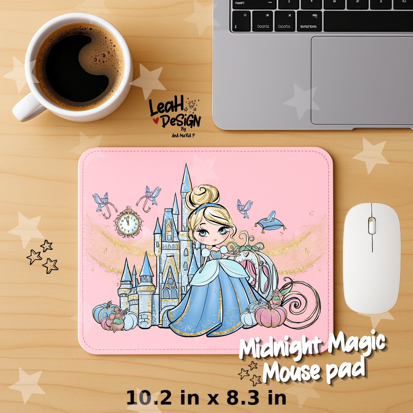 Midnight Magic Mouse Pad