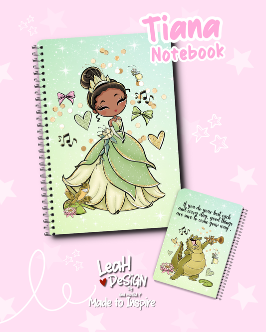 Tiana Princess Notebook