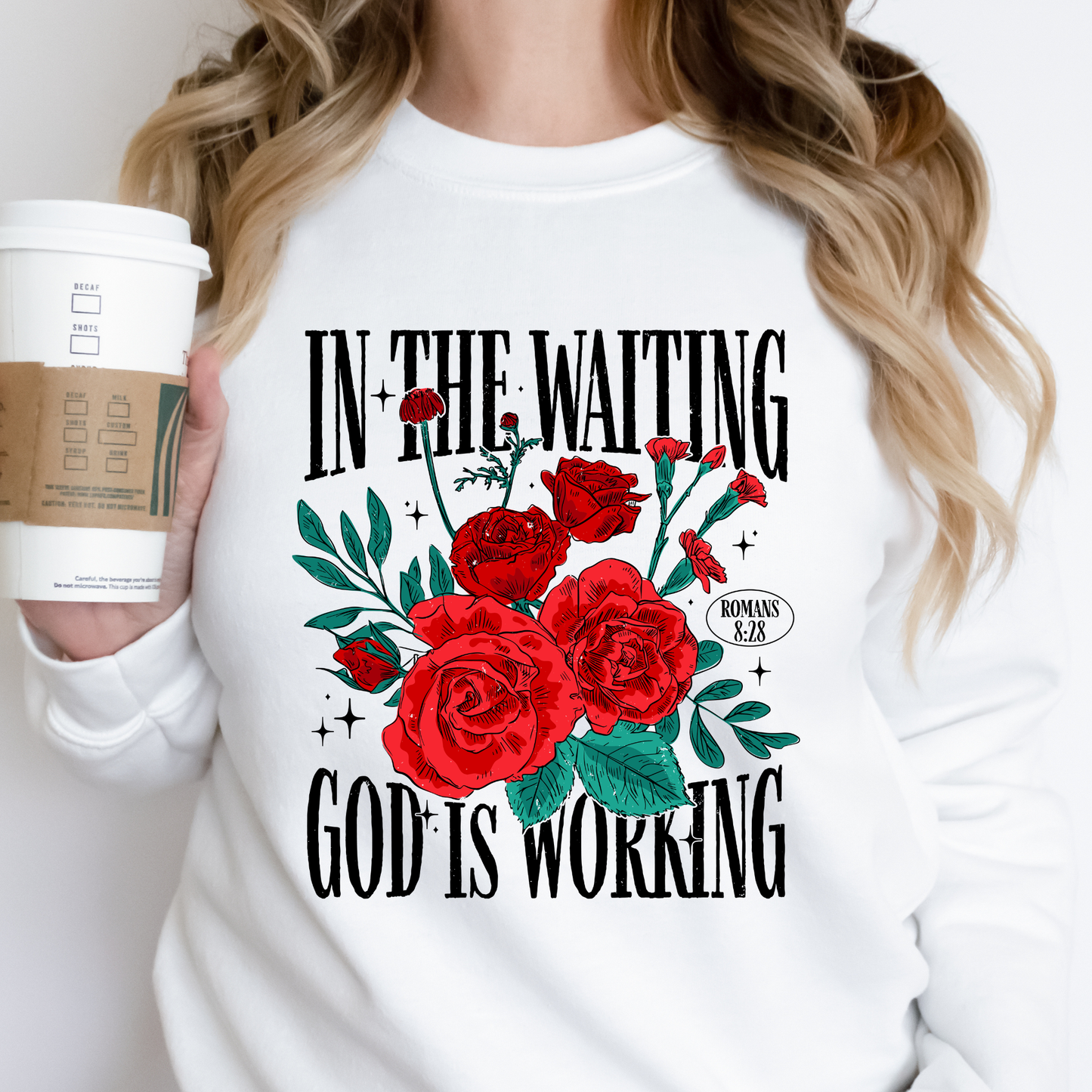 God Is Working Sweatshirt