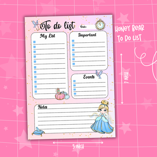 Royal Princess To Do List