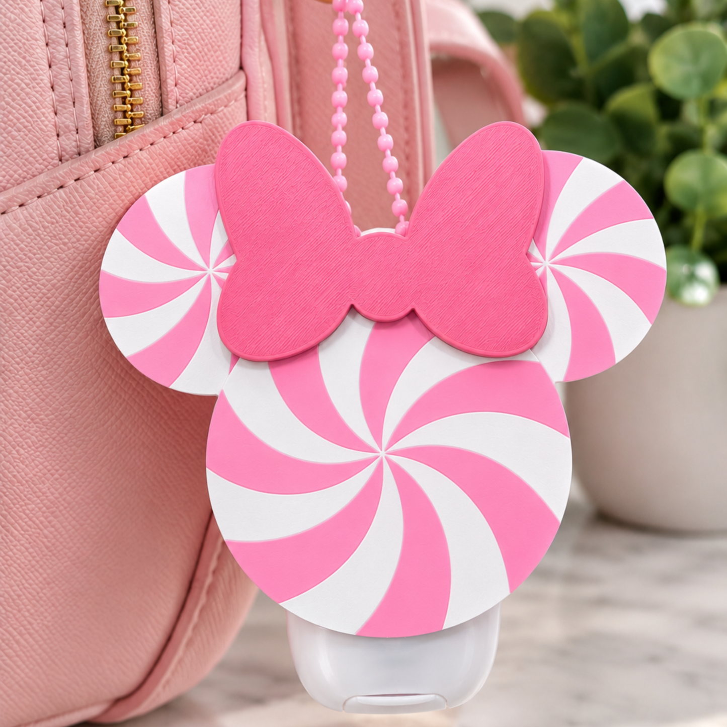Pink Peppermint Pocketbac Holder