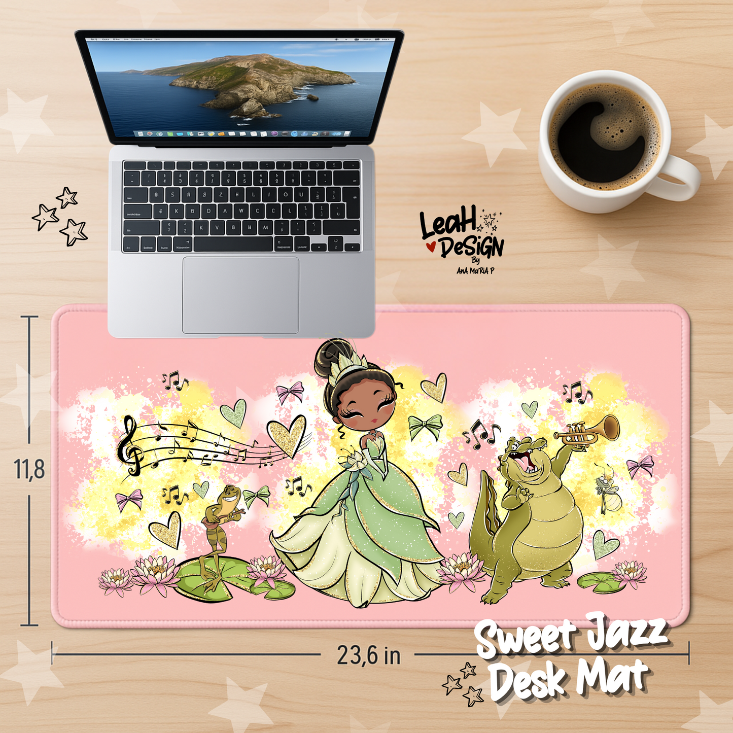 Sweet Jazz Desk Mat