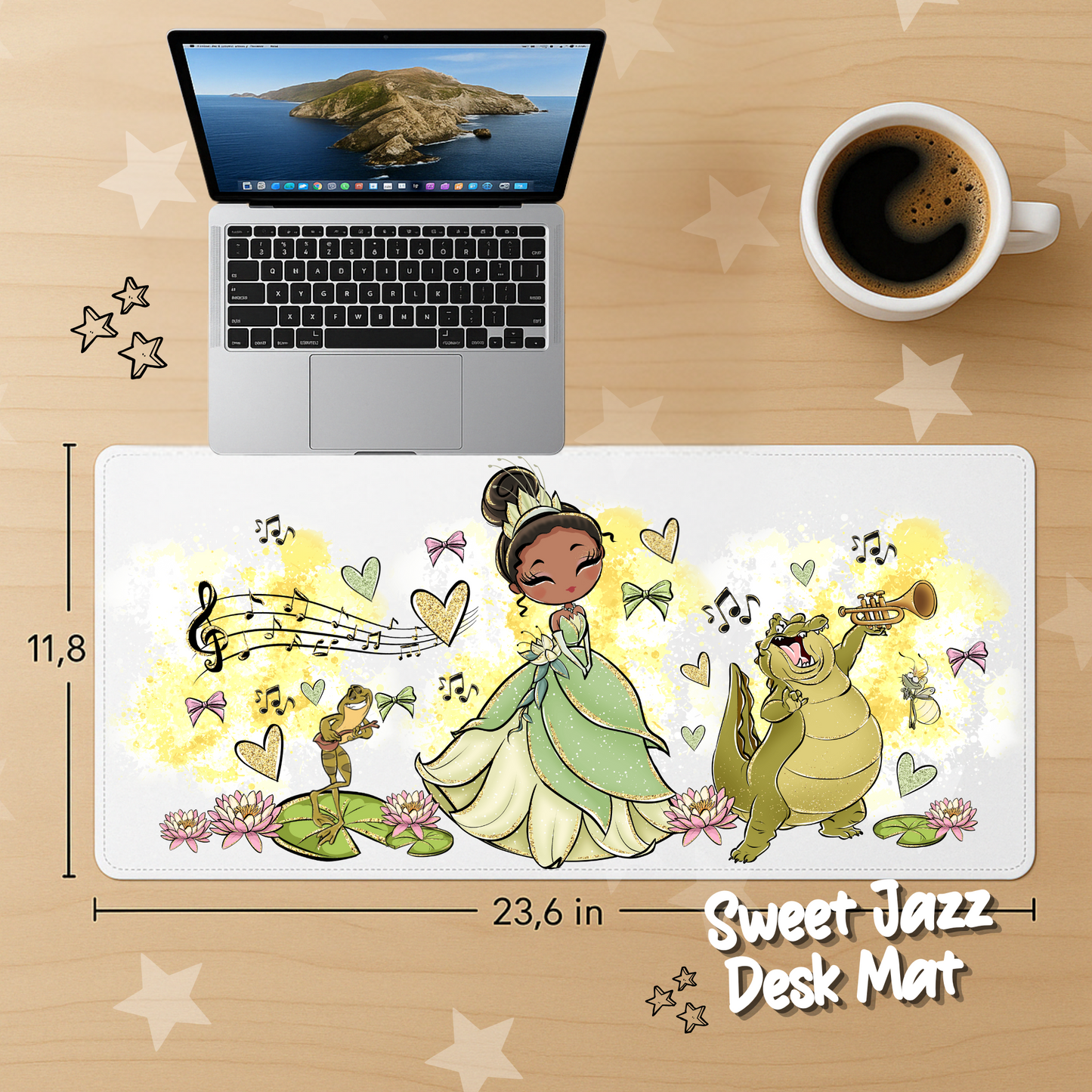 Sweet Jazz Desk Mat
