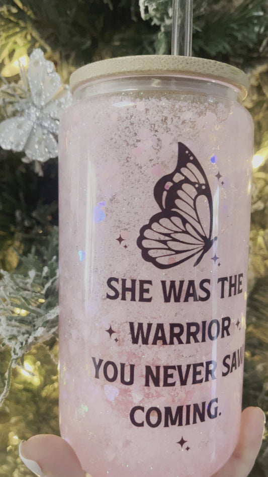 Warrior Glass Can