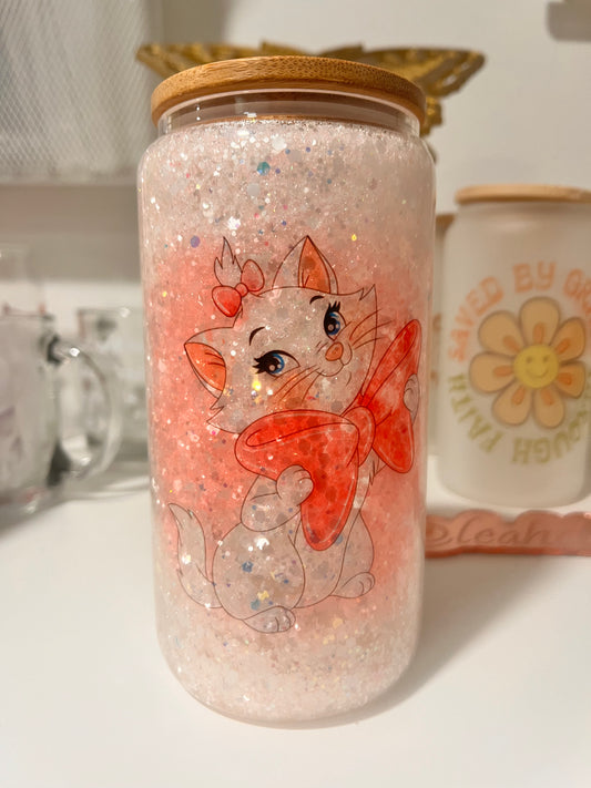 Sweet Kitty Snow Globe