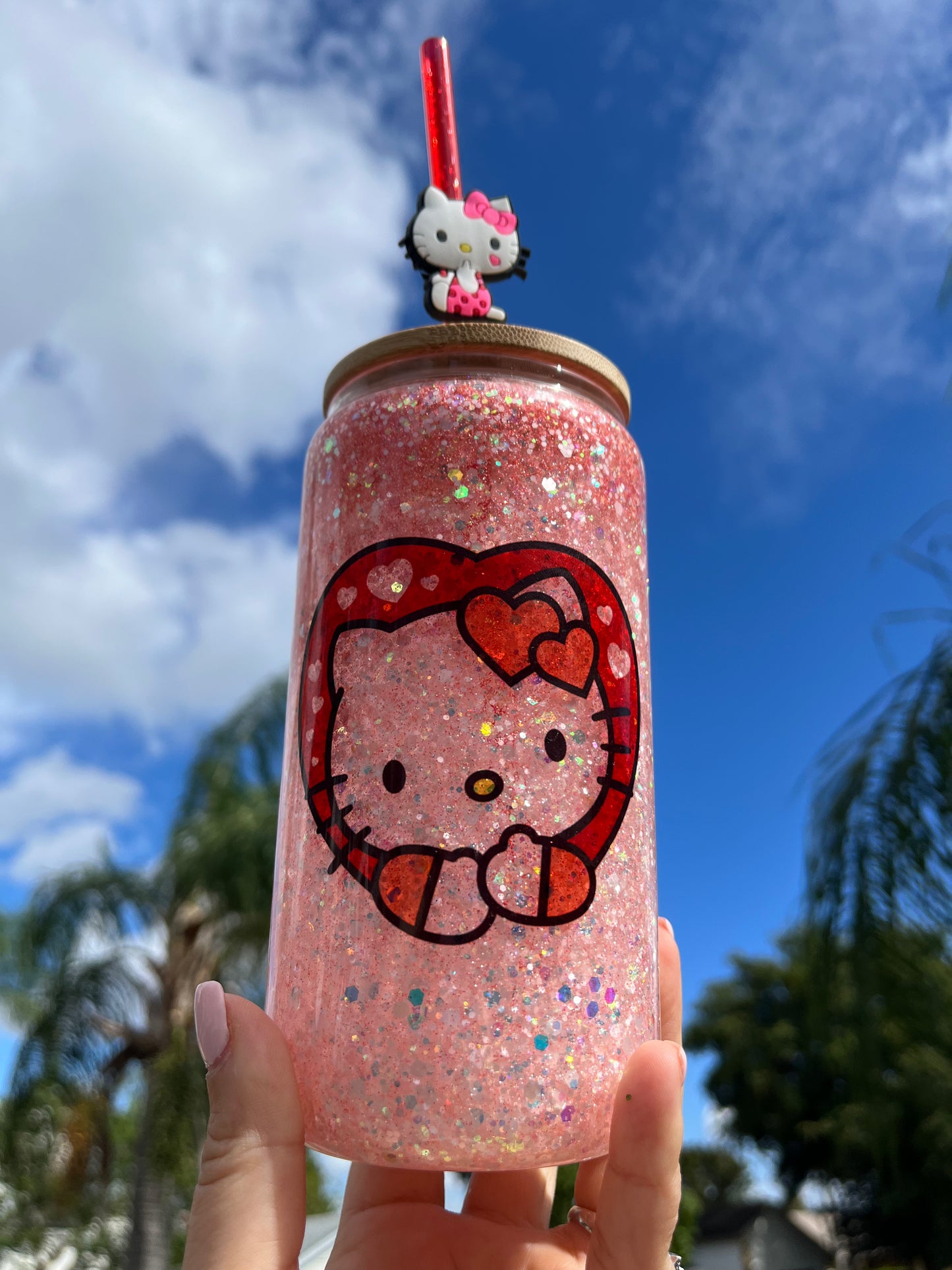Kitty Snow Globe