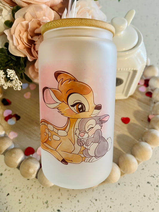 Bambi Glass Can