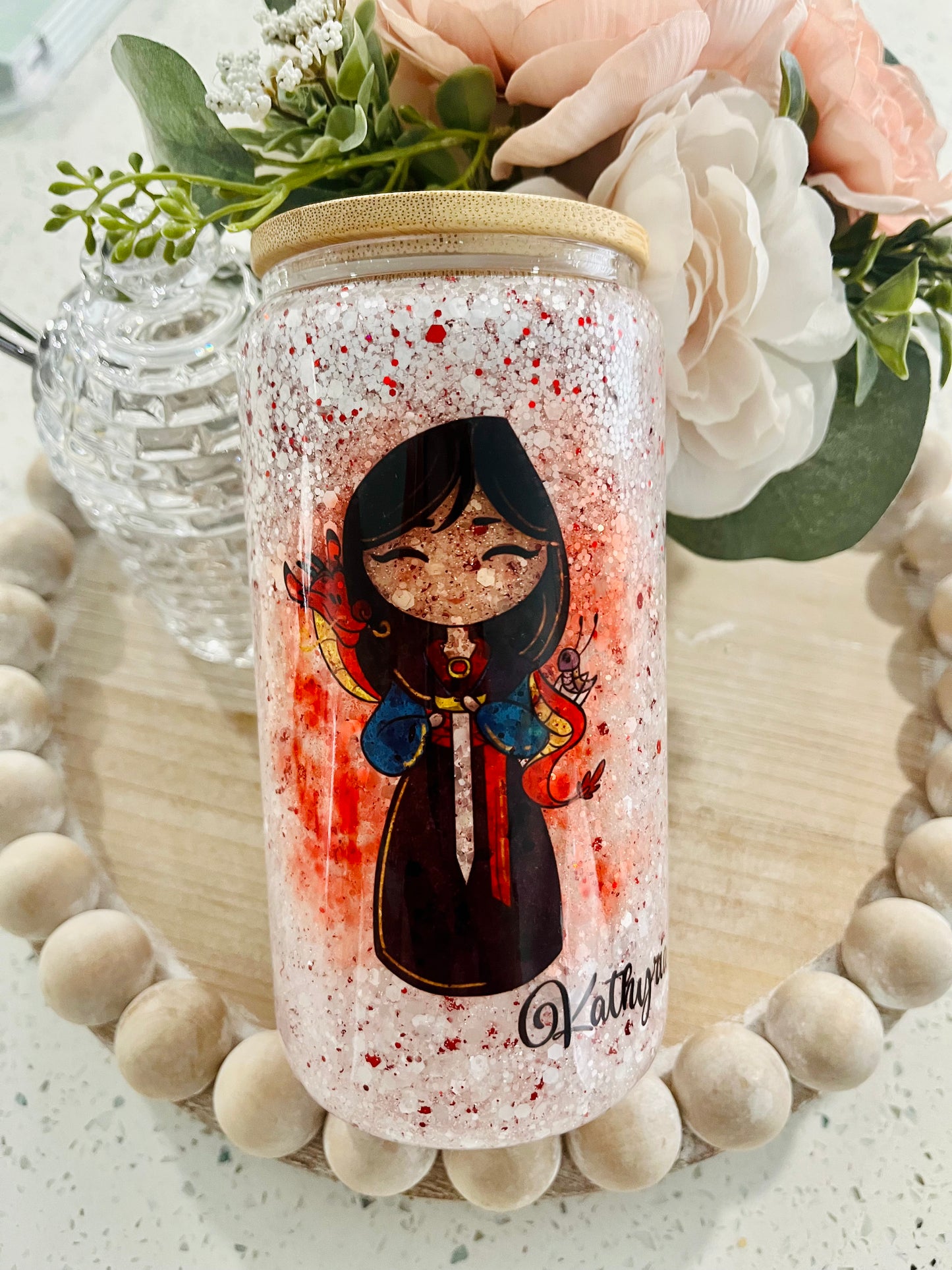 Mulan Snow Globe