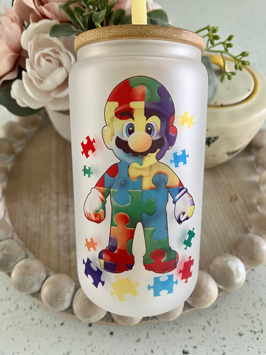 Special Mario Glass Can