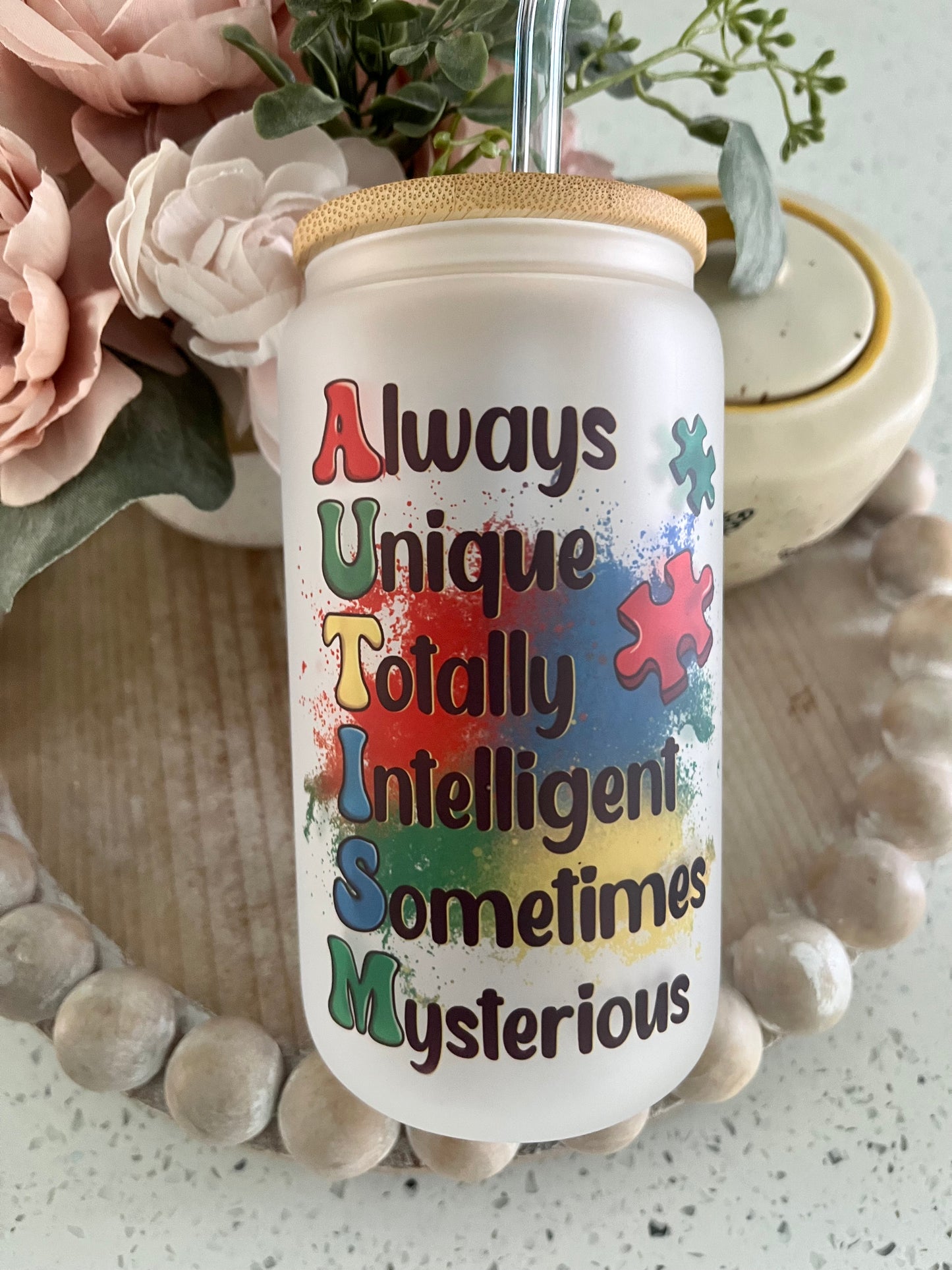 Unique Glass Cup