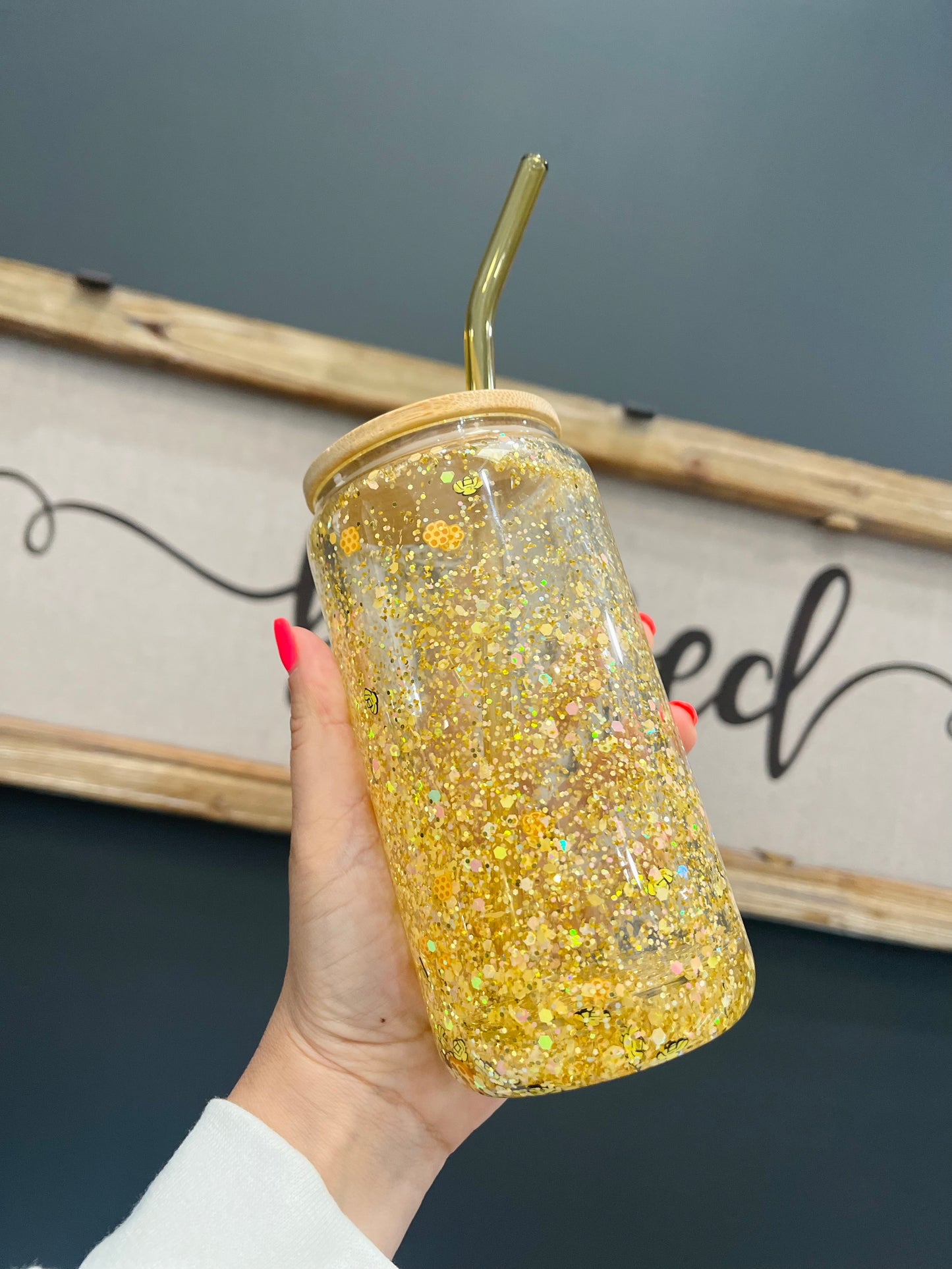 Honey Snow Globe