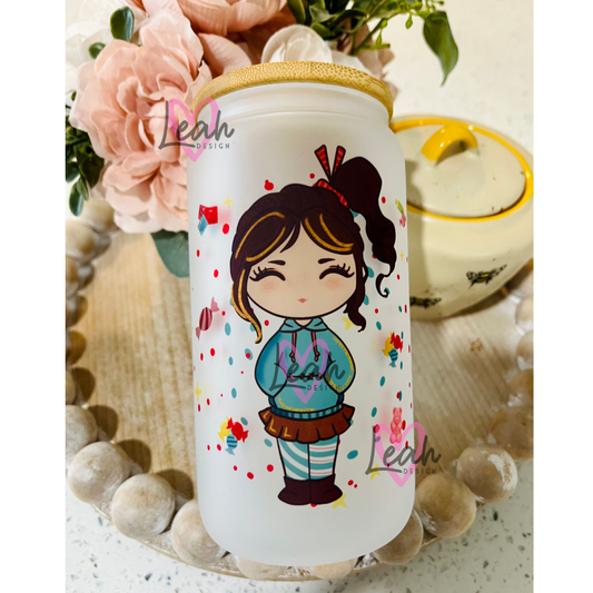Vanellope Glass Can