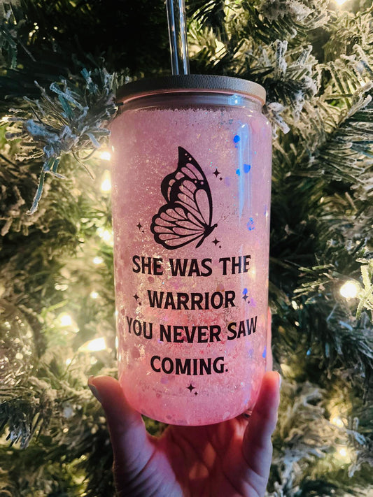 Warrior Glass Can