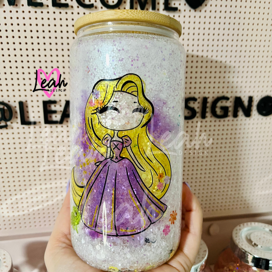 Rapunzel Snow Globe
