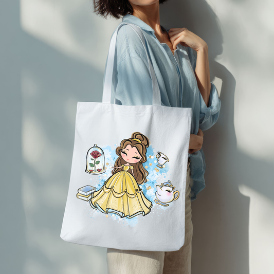 Beauty Princess Tote Bag