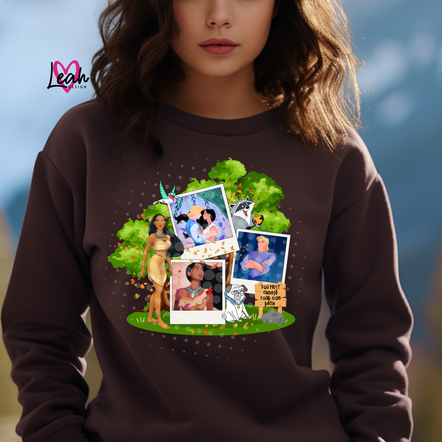 Pocahontas Polaroid Sweatshirt