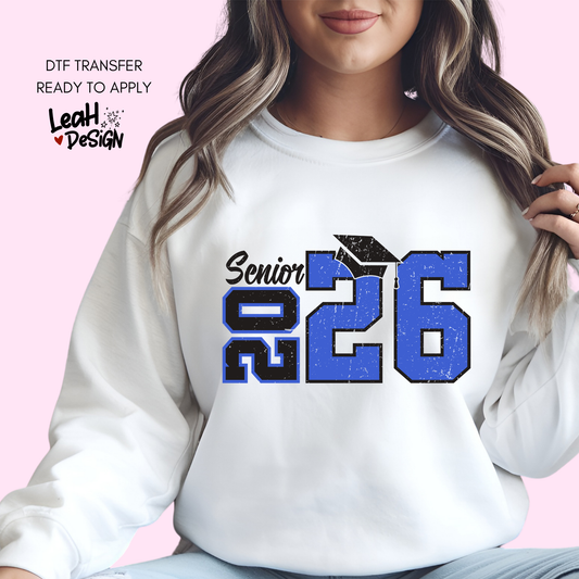 Senior 2026 Hat DTF