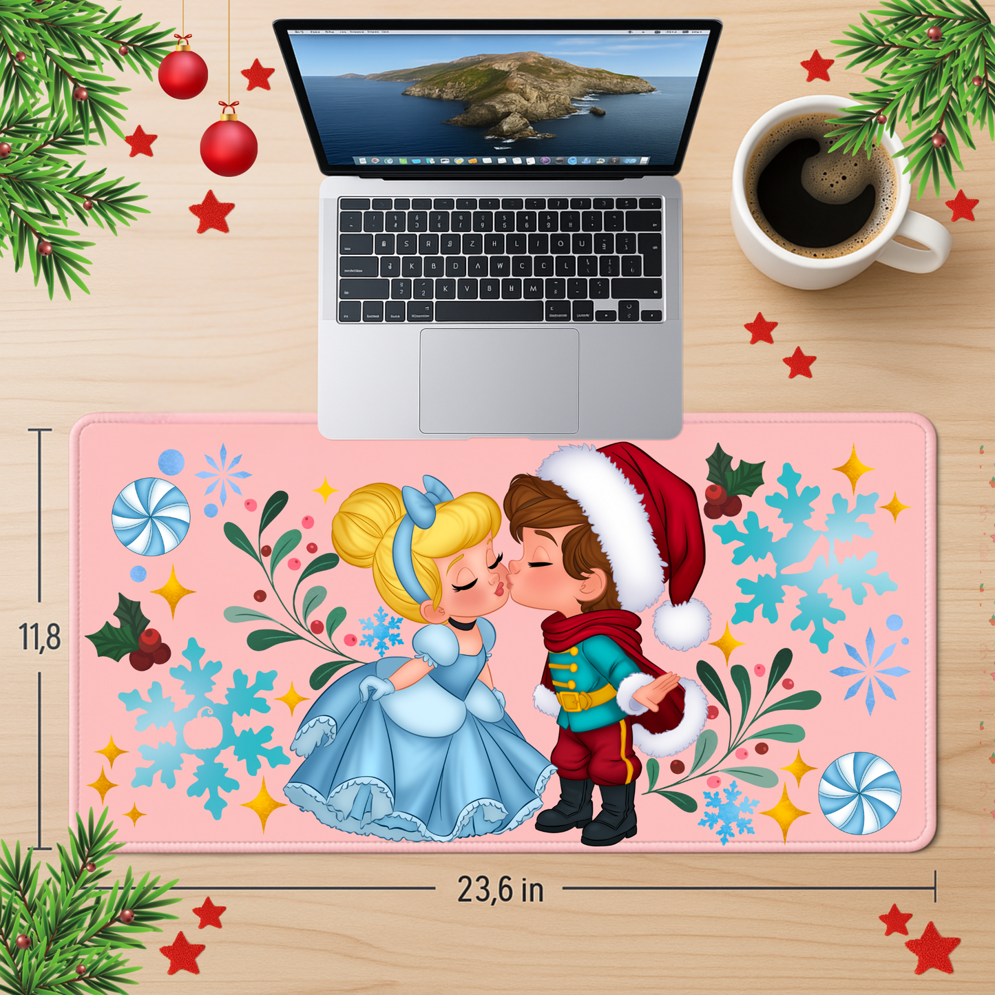 Cinderella Magic Kiss Desk Mat