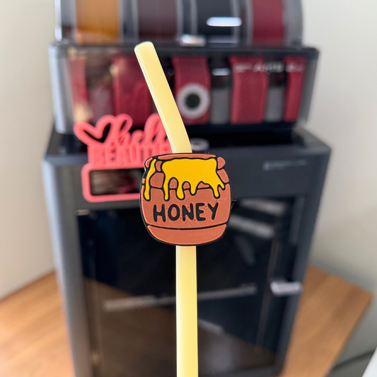 Honey Pot Straw Topper