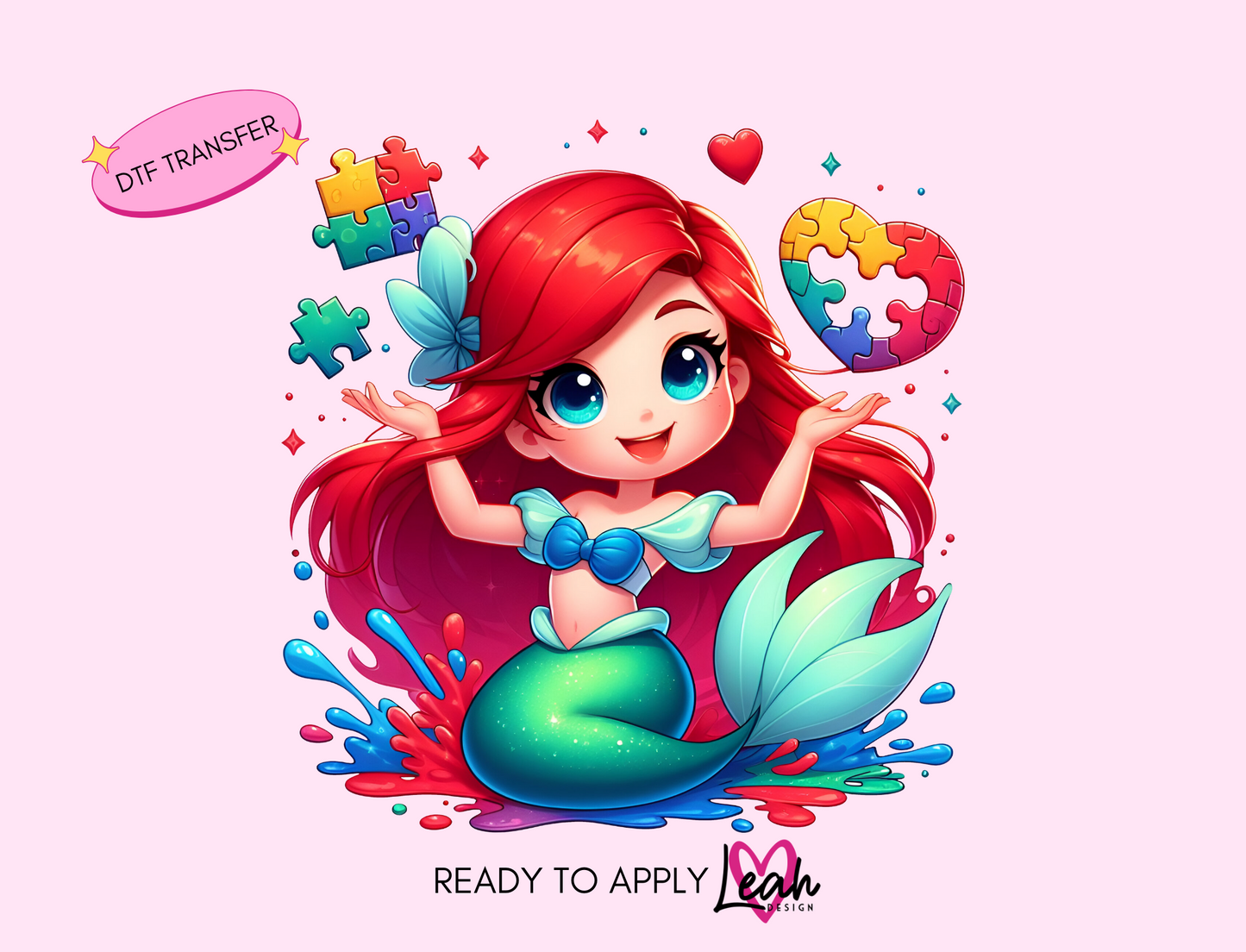 Magic Ariel Dtf