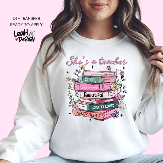 She's a Teacher DTF