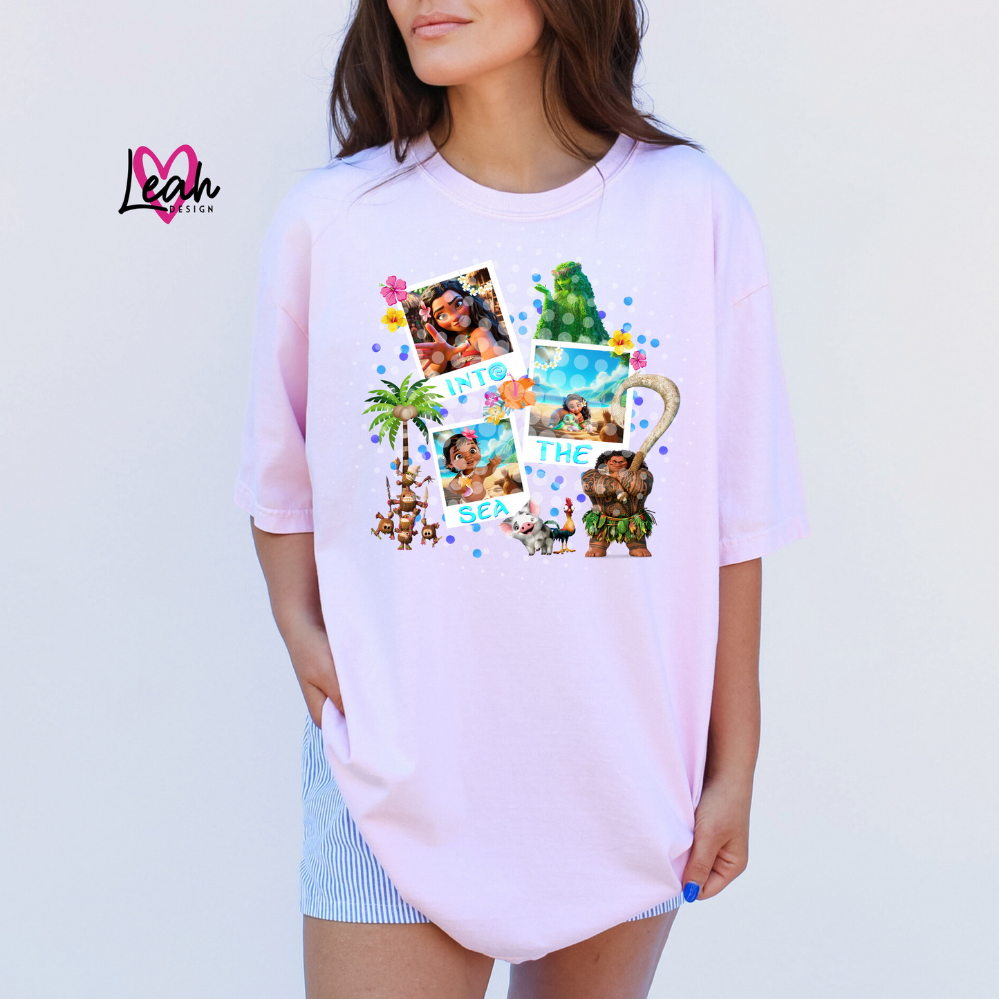 Moana Polaroid  T Shirt