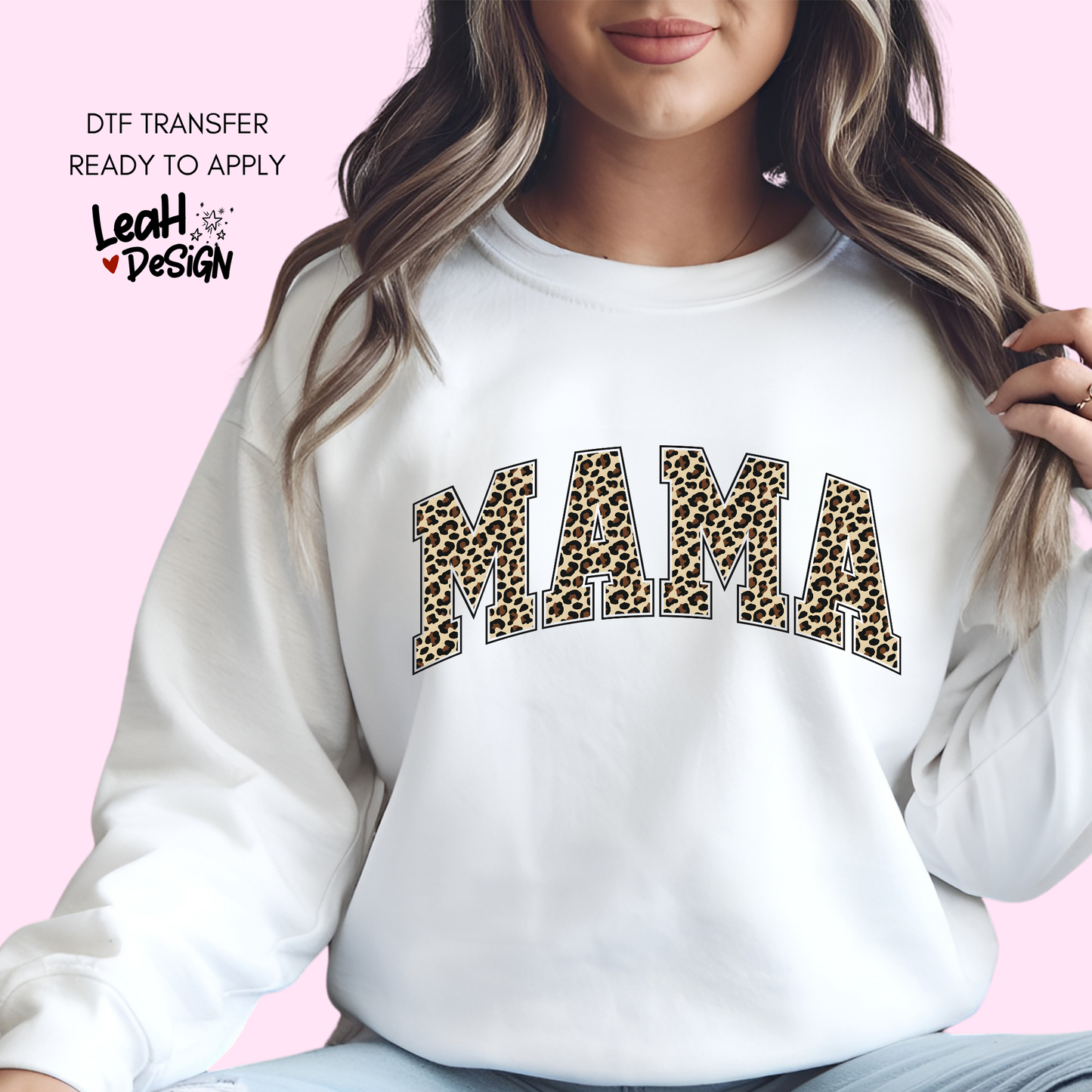 Animal Print Mama DTF