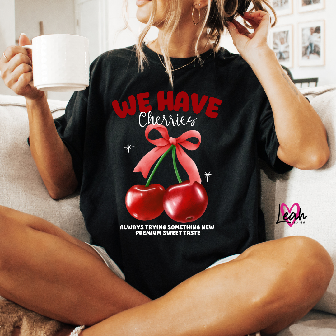 Cherries Boom T Shirt