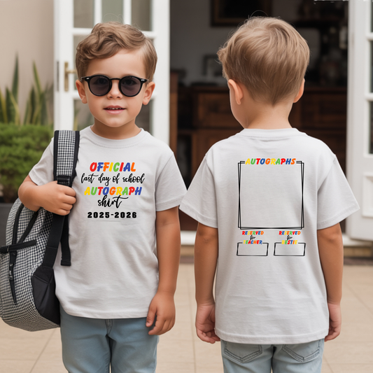 Boy Last Day Tee