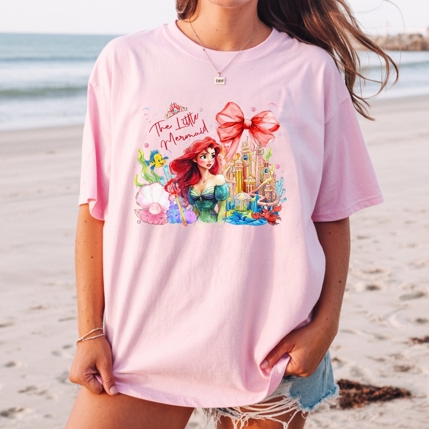 Mermaid Princess Bow Tee