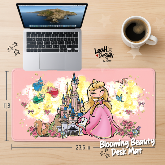 Blooming Beauty Desk Mat