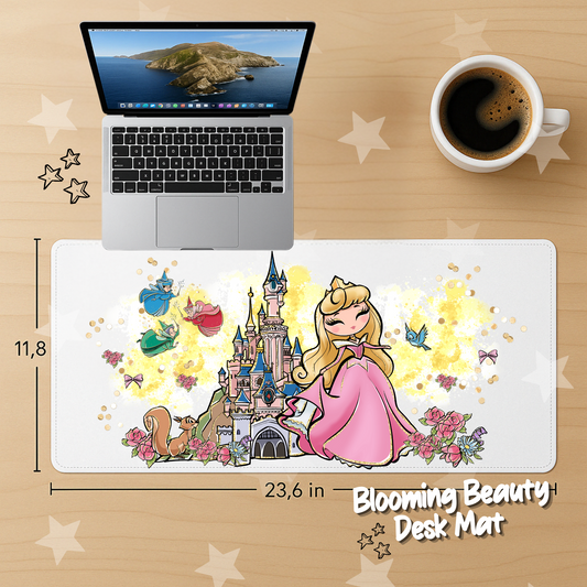 Blooming Beauty Desk Mat