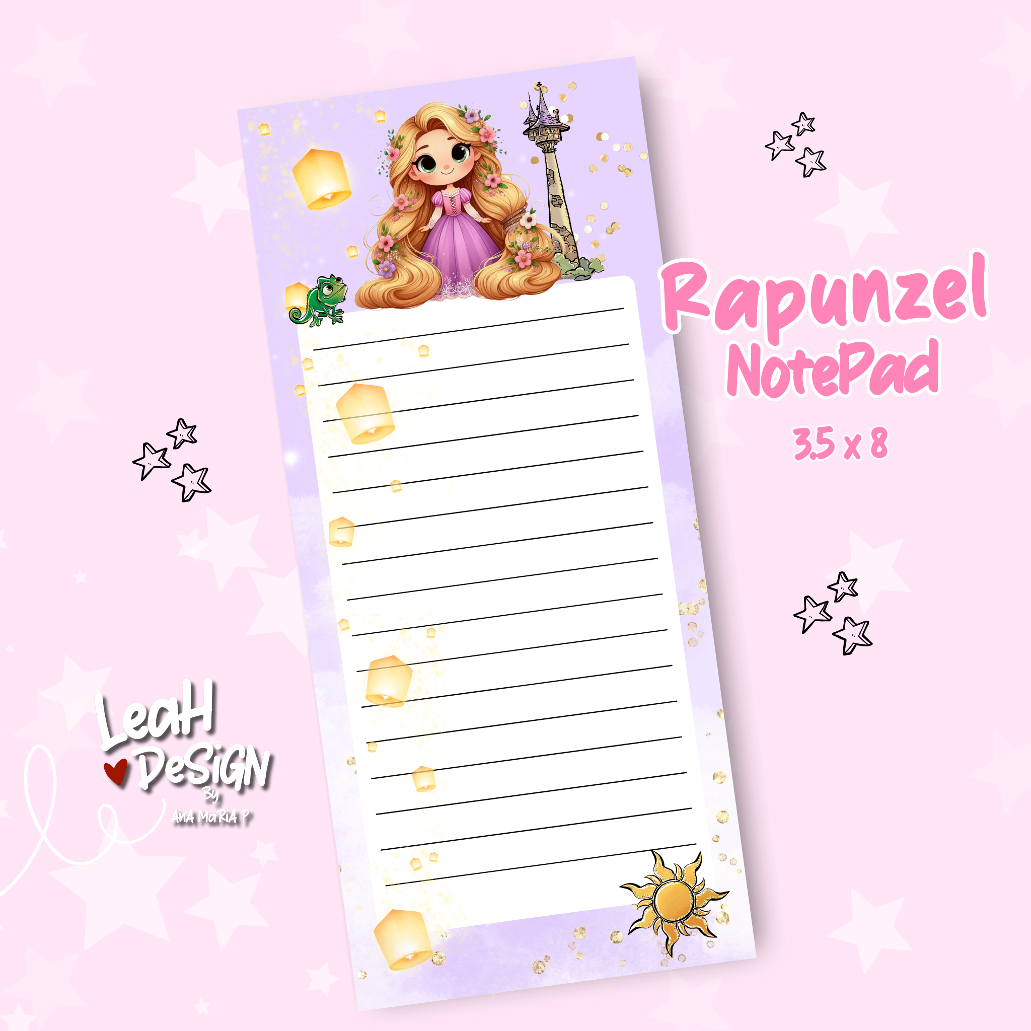 Rapunzel Notes – Leah Design Llc